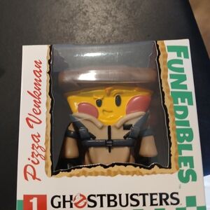 FunEdibles Pizza Venkman Figurine - Yellow and Black